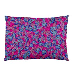 Colorful Cosutme Collage Motif Pattern Pillow Case (two Sides) by dflcprintsclothing