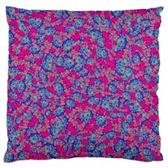 Colorful Cosutme Collage Motif Pattern Standard Premium Plush Fleece Cushion Case (two Sides) by dflcprintsclothing