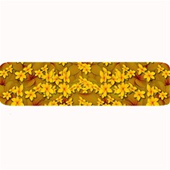 Blooming Flowers Of Lotus Paradise Large Bar Mat by pepitasart