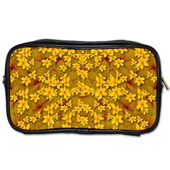 Blooming Flowers Of Lotus Paradise Toiletries Bag (one Side) by pepitasart