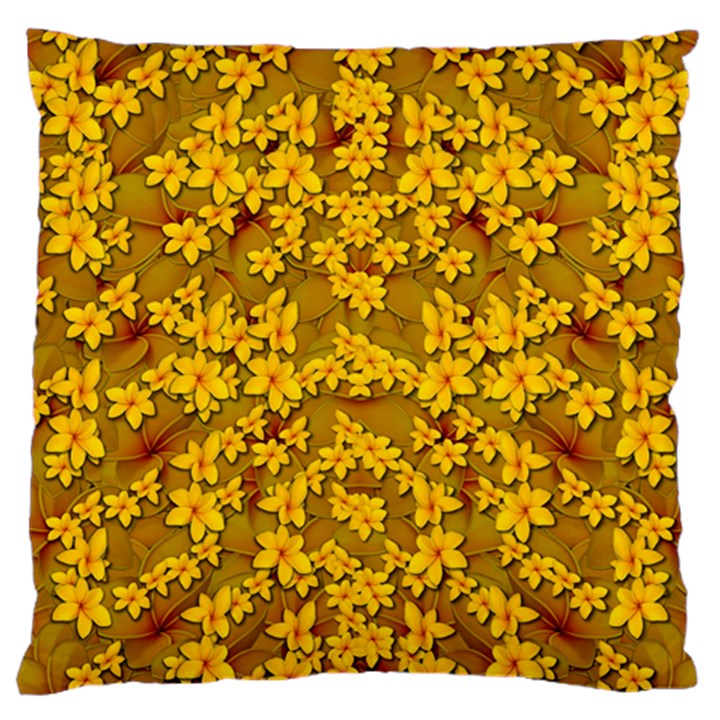 Blooming Flowers Of Lotus Paradise Large Cushion Case (One Side)