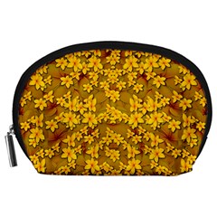 Blooming Flowers Of Lotus Paradise Accessory Pouch (large)