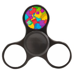 Abstract Cube Colorful  3d Square Pattern Finger Spinner by Cemarart