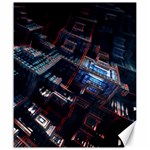 Fractal Cube 3d Art Nightmare Abstract Canvas 20  x 24  19.57 x23.15  Canvas - 1