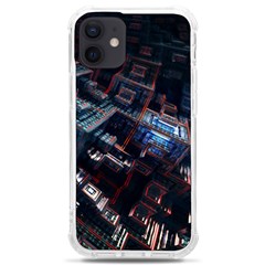 Fractal Cube 3d Art Nightmare Abstract Iphone 12 Mini Tpu Uv Print Case	 by Cemarart