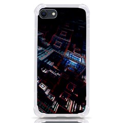 Fractal Cube 3d Art Nightmare Abstract Iphone Se by Cemarart