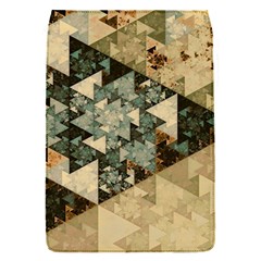 Triangle Geometry Colorful Fractal Pattern Removable Flap Cover (s) by Cemarart