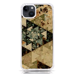 Triangle Geometry Colorful Fractal Pattern Iphone 14 Plus Tpu Uv Print Case by Cemarart