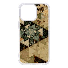 Triangle Geometry Colorful Fractal Pattern Iphone 13 Pro Tpu Uv Print Case by Cemarart