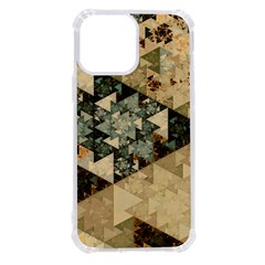 Triangle Geometry Colorful Fractal Pattern Iphone 13 Pro Max Tpu Uv Print Case by Cemarart