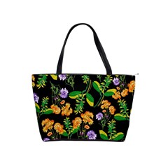 Flowers Pattern Art Floral Texture Classic Shoulder Handbag by Cemarart