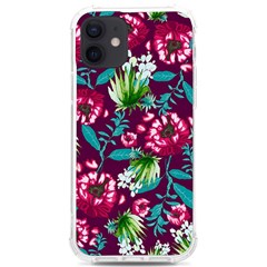 Flowers Pattern Art Texture Floral Iphone 12/12 Pro Tpu Uv Print Case by Cemarart