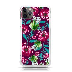 Flowers Pattern Art Texture Floral Iphone 11 Pro Max 6 5 Inch Tpu Uv Print Case by Cemarart