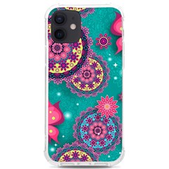 Floral Pattern Abstract Colorful Flow Oriental Spring Summer Iphone 12/12 Pro Tpu Uv Print Case by Cemarart