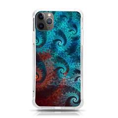 Fractal Art Spiral Ornaments Pattern Iphone 11 Pro Max 6 5 Inch Tpu Uv Print Case by Cemarart