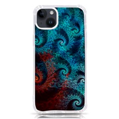 Fractal Art Spiral Ornaments Pattern Iphone 14 Plus Tpu Uv Print Case by Cemarart