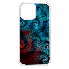 Fractal Art Spiral Ornaments Pattern Iphone 13 Pro Max Tpu Uv Print Case by Cemarart