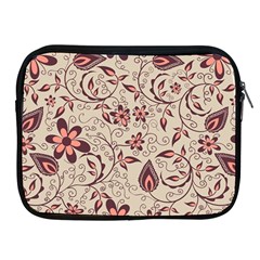 Violet Floral Pattern Flowers Vintage Flora Patterns Apple Ipad 2/3/4 Zipper Cases by Cemarart