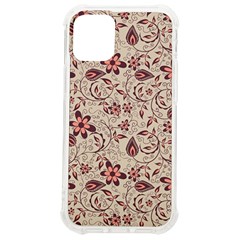 Violet Floral Pattern Flowers Vintage Flora Patterns Iphone 12 Mini Tpu Uv Print Case	 by Cemarart