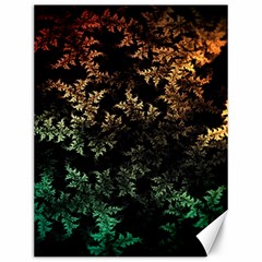 Fractal Patterns Gradient Colorful Canvas 12  X 16  by Cemarart