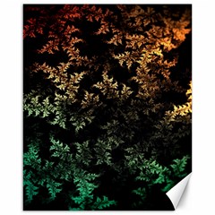 Fractal Patterns Gradient Colorful Canvas 16  X 20  by Cemarart