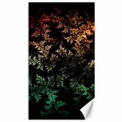 Fractal Patterns Gradient Colorful Canvas 40  X 72  by Cemarart