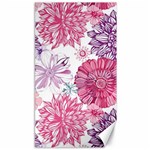 Violet Floral Pattern Canvas 40  x 72  39.28 x69.23  Canvas - 1