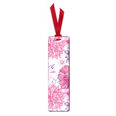 Violet Floral Pattern Small Book Marks by Cemarart