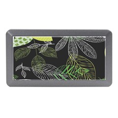 Leaves Floral Pattern Nature Memory Card Reader (mini) by Cemarart