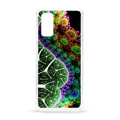 Digital Art Fractal Abstract Artwork 3d Floral Pattern Waves Vortex Sphere Nightmare Samsung Galaxy S20 6 2 Inch Tpu Uv Case by Cemarart