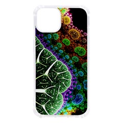 Digital Art Fractal Abstract Artwork 3d Floral Pattern Waves Vortex Sphere Nightmare Iphone 13 Tpu Uv Print Case by Cemarart