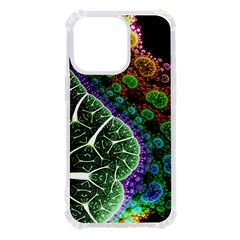 Digital Art Fractal Abstract Artwork 3d Floral Pattern Waves Vortex Sphere Nightmare Iphone 13 Pro Tpu Uv Print Case by Cemarart