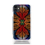 Fractal Floral Flora Ring Colorful Neon Art iPhone 11 TPU UV Print Case Front