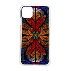 Fractal Floral Flora Ring Colorful Neon Art Iphone 11 Pro Max 6 5 Inch Tpu Uv Print Case by Cemarart