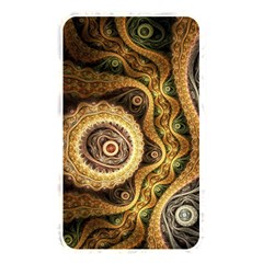 Fractal Floral Ornament Wave Vintage Retro Memory Card Reader (rectangular) by Cemarart