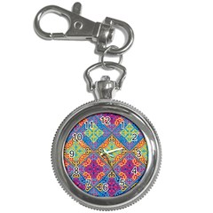 Colorful Flora Flora Kazakh Pattern Key Chain Watches