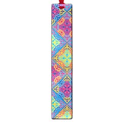 Colorful Flora Flora Kazakh Pattern Large Book Marks