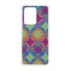 Colorful Flora Flora Kazakh Pattern Samsung Galaxy S20 Ultra 6.9 Inch TPU UV Case