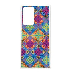 Colorful Flora Flora Kazakh Pattern Samsung Galaxy Note 20 Ultra TPU UV Case