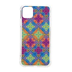 Colorful Flora Flora Kazakh Pattern iPhone 11 Pro Max 6.5 Inch TPU UV Print Case