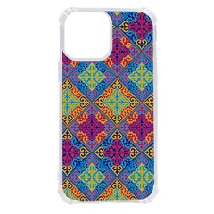 Colorful Flora Flora Kazakh Pattern iPhone 13 Pro Max TPU UV Print Case