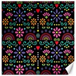 Mexican Folk Art Seamless Pattern Canvas 20  x 20  19 x19.27  Canvas - 1