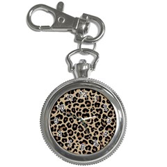 Leopard Animal Skin Patern Key Chain Watches by Bedest