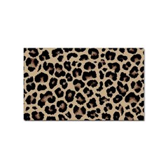 Leopard Animal Skin Patern Sticker (rectangular) by Bedest