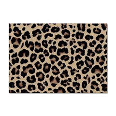 Leopard Animal Skin Patern Sticker A4 (10 Pack) by Bedest