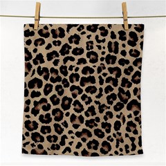 Leopard Animal Skin Patern Face Towel by Bedest