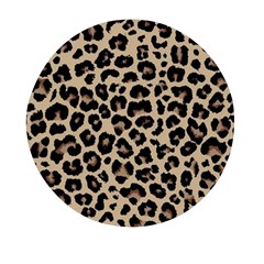 Leopard Animal Skin Patern Mini Round Pill Box (pack Of 5) by Bedest