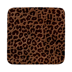 Leopard Animal Skin Patern Square Wood Guitar Pick Holder Case And Picks Set by Bedest