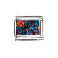 Wallet City Art Graffiti Italian Charm (9mm) by Bedest