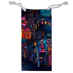 Wallet City Art Graffiti Jewelry Bag by Bedest